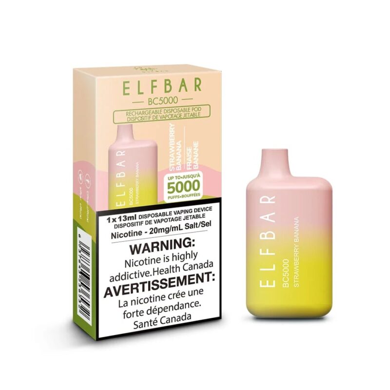 Elf Bar BC5000 Strawberry Banana