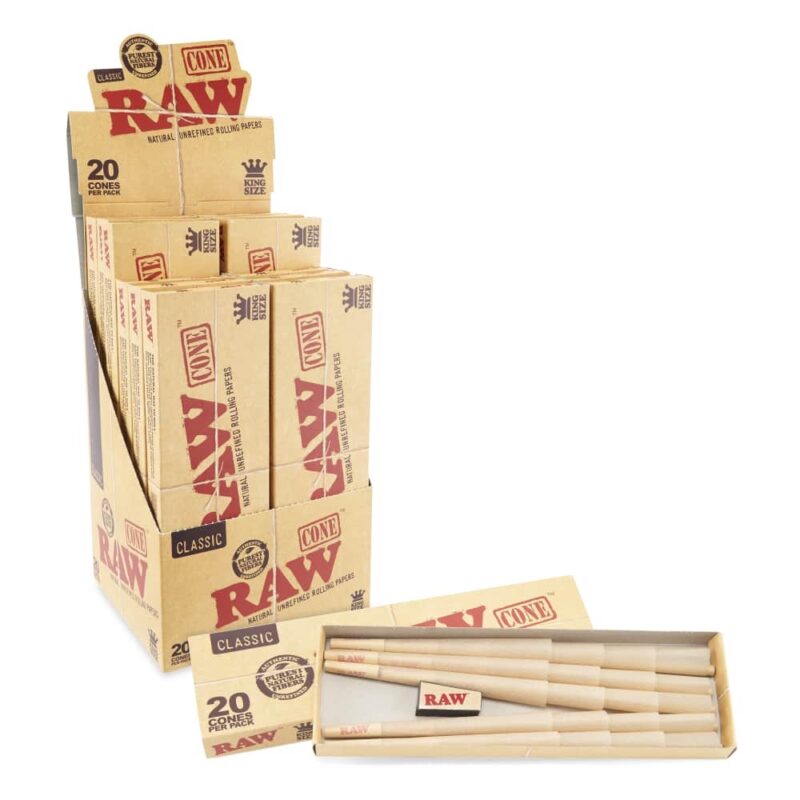 RAW Classic King Size Cone 20pk