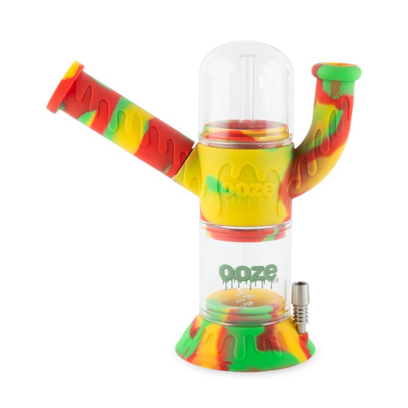 OOZE water pipe & Dab straw - Rasta